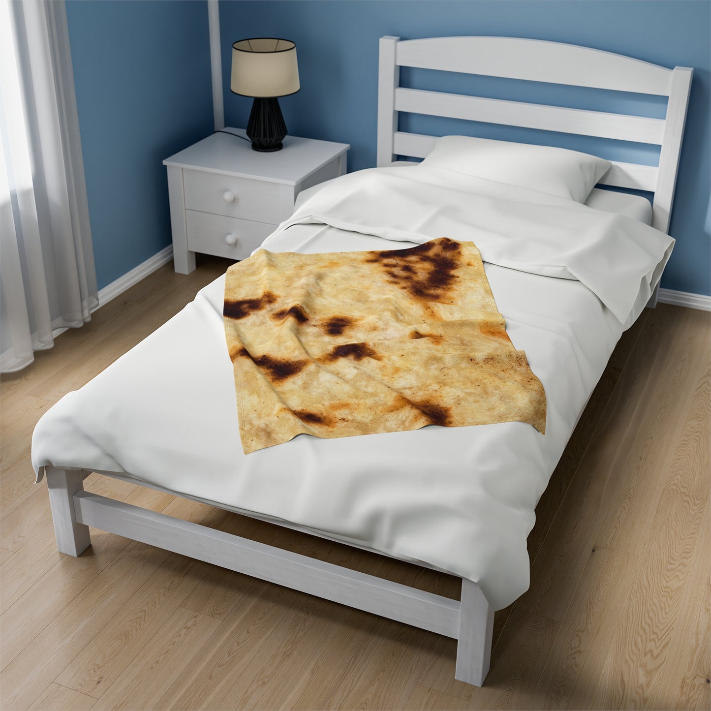 Homemade Tortilla Velveteen Plush Blanket